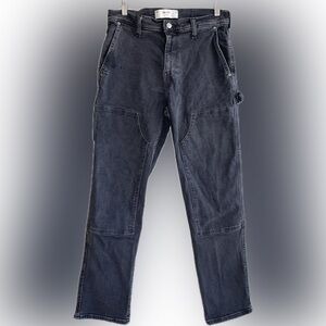 Hollister Men’s Denim Loose Fit Carpenter Jeans. Size 30. Worn Once.